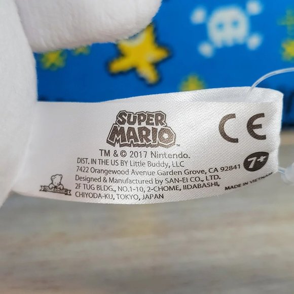 Super Mario All Star Collection Boo 5" #14 Nintendo Little Buddy Plush NWT - Picture 7 of 11